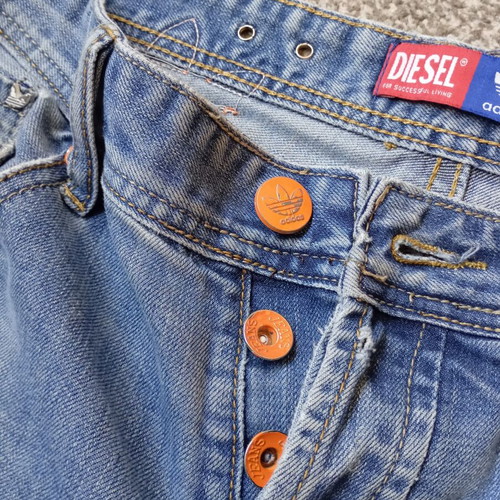 Diesel x Adidas Jeans collaboration blue, like new, size M
