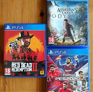 Pes20+red dead+odyssey!!!