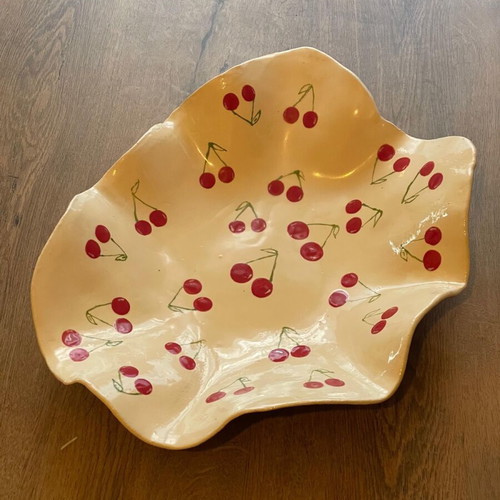 Ceramic handmade big plates new