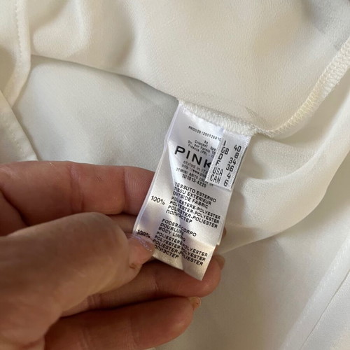 Pinko women's dress like new, white