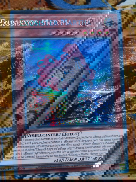 Exosister Martha (Secret Rare, Yugioh)