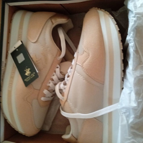 Polo Club beige sneakers, size 39