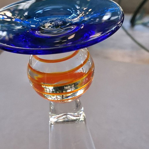Orrefors Orlando glass used, height 22 cm, diameter 7 cm