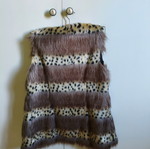 Leopard vest Passager like new, size S/M