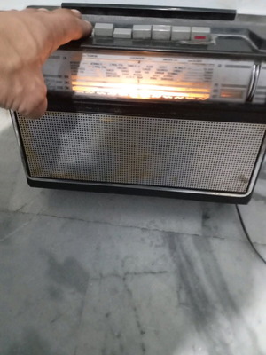 Old radio used