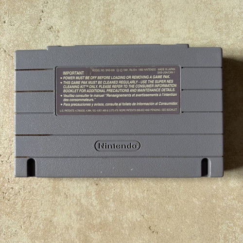 Battle Cars Super Nintendo SNES American