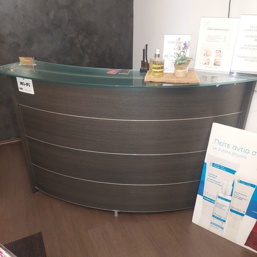Reception desk used, purchased from Skouropoulos