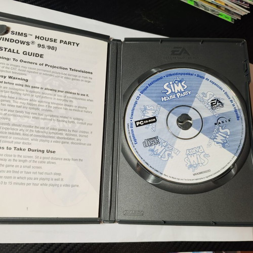 The Sims House Party Expansion Pack PC CD-ROM