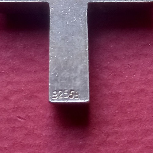Silver cross 925 like new 2×3 cm
