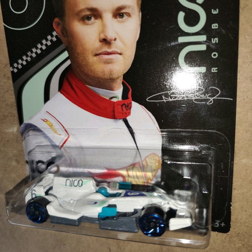 Hot Wheels Diecast Nico Rosberg F1 Car Set of 3 New
