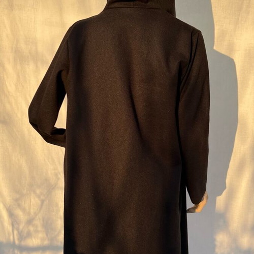 Coat - Robe like new, black, size S, Newcollection