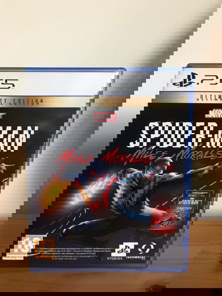 Καινούργιο PS5 Spiderman Miles Morales Deluxe Edition