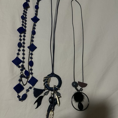 Necklaces pack of 12 various colors like new