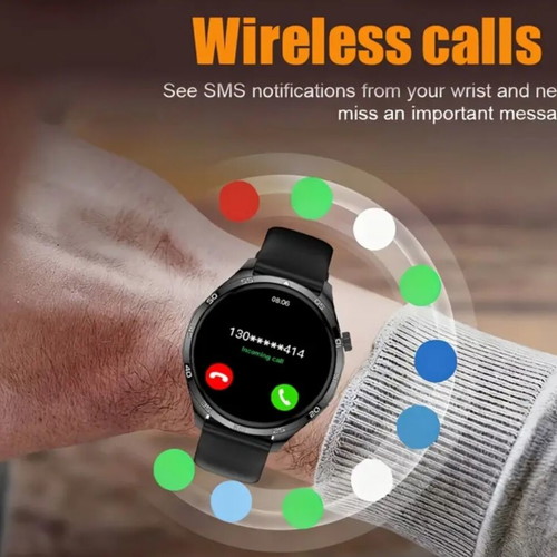 Smart Watch with LED flashlight, UV light, large screen