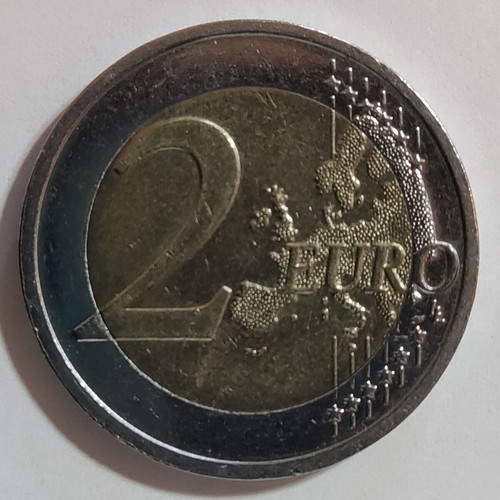 2€ Germany 2022 Thuringia used commemorative two euro coin