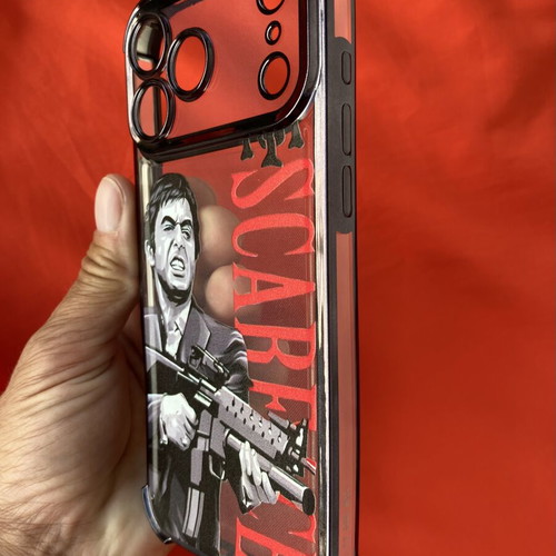 IPhone 17 Pro Max Silicone Case Scarface Tony Montana Al Pacino New