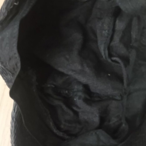 Black corduroy hat like new, size 56