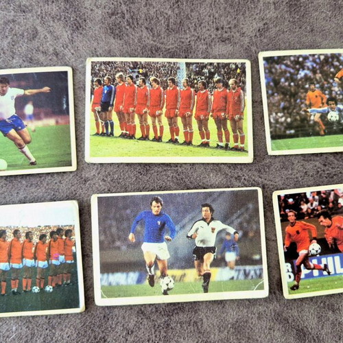 Dandy Football Stickers set of 26 Greek cards like new