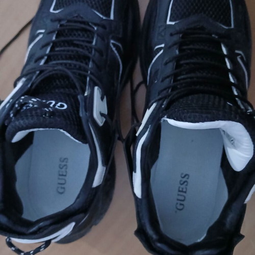 Guess men's shoes like new, black, size 44