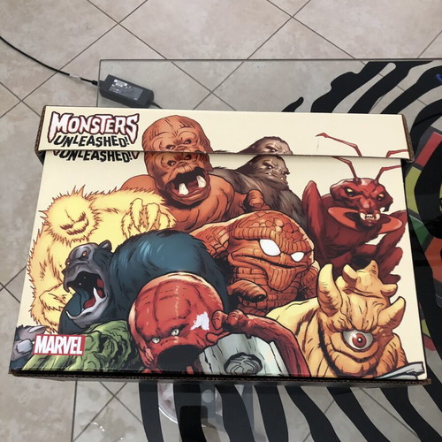 Marvel Monsters Unleashed Comic Storage Box like new