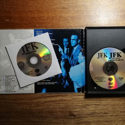 JFK 2 Disc Edition DVD used with Greek subtitles