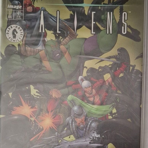 WildC.A.T.S / Aliens One-Shot Issue #1b Rare Variant Cover Like New