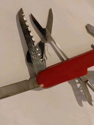 Pocket knife used with tools