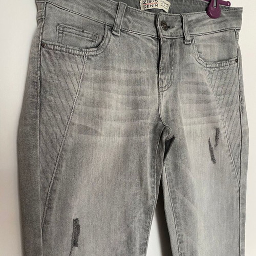 Zara gray jeans used, size 34