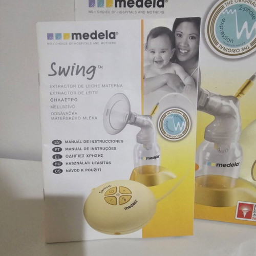 Medela Swing electric breast pump used, BPA-free, 2-phase technology