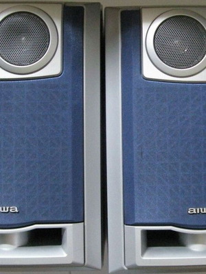 Aiwa Speaker SX-NBL40 40W 6Ω floor-standing like new (2 pcs)