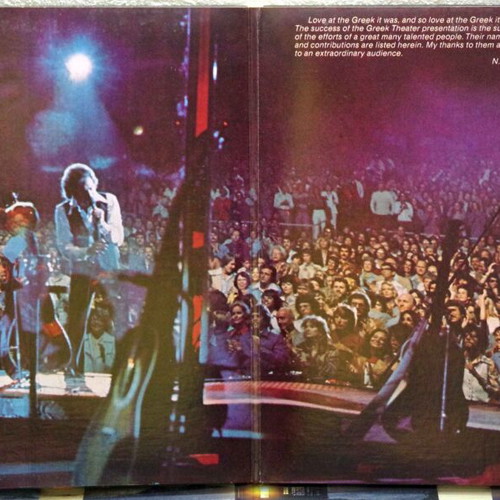 Neil Diamond Love At The Greek double album used, pop
