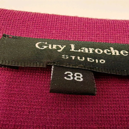 Guy Laroche dress used, purple-burgundy, medium size