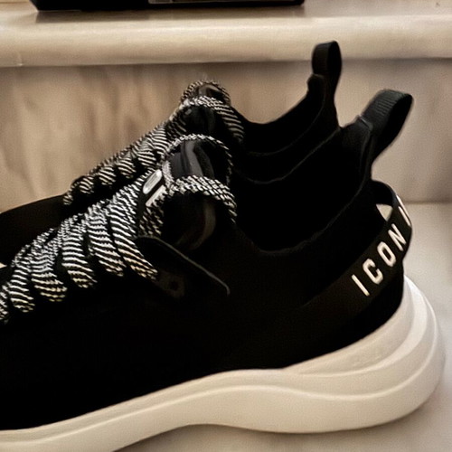 Dsquared2 Fly Sneakers like new, size 43, black