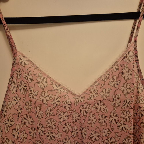 Floral nightdress Marks & Spencer like new, dusty pink cream flowers