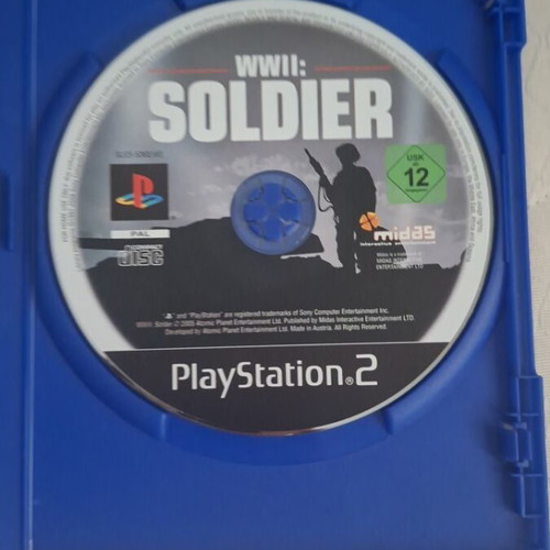WWII: Soldier PlayStation 2 game like new