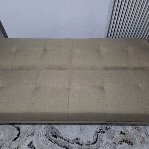 Polihome Sofa Bed like new, beige light brown