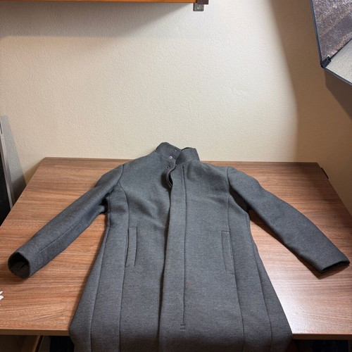ZARA Man coat size M dark gray like new