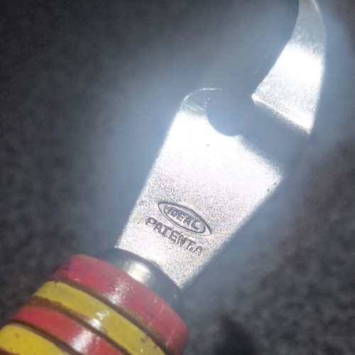 IDEAL PATENTA bar tool and opener with wooden turned handle