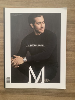 Περιοδικό M τεύχος 02 με εξώφυλλο Jake Gyllenhaal 2018, συλλεκτικό