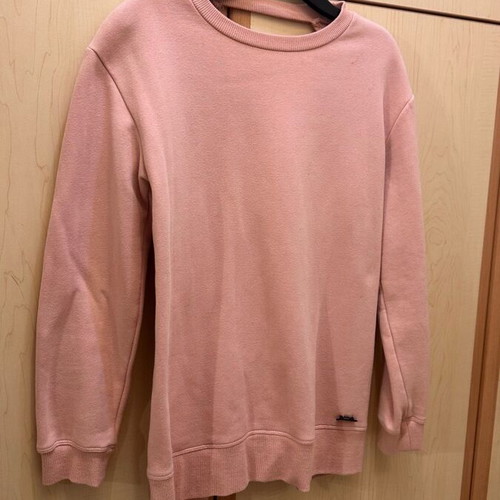 Funky Buddha pink sweatshirt like new with open back