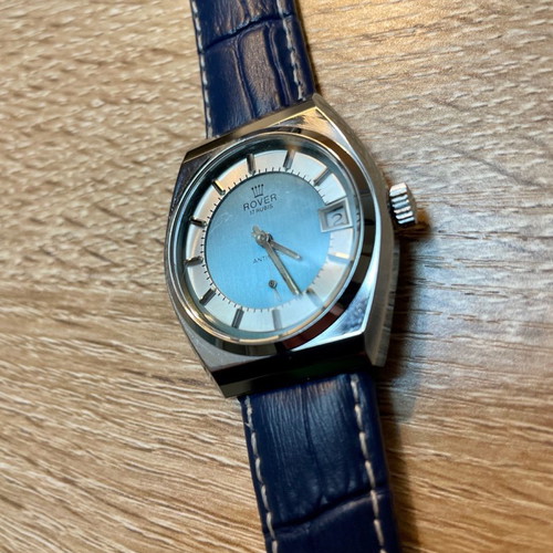 Rover vintage winding watch new with beautiful dial