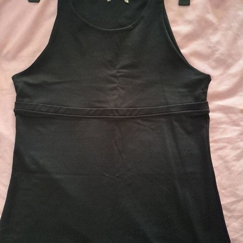 Black elastic mini dress, like new, size S