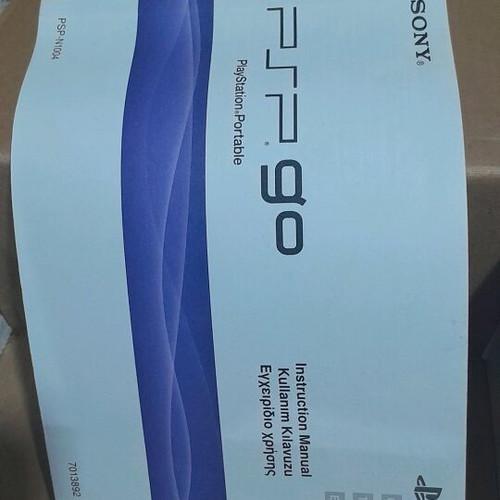 Sony PSP Go White Pearl console box used