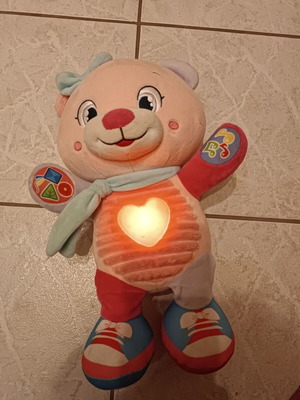 Nena educational teddy bear Clementoni like new