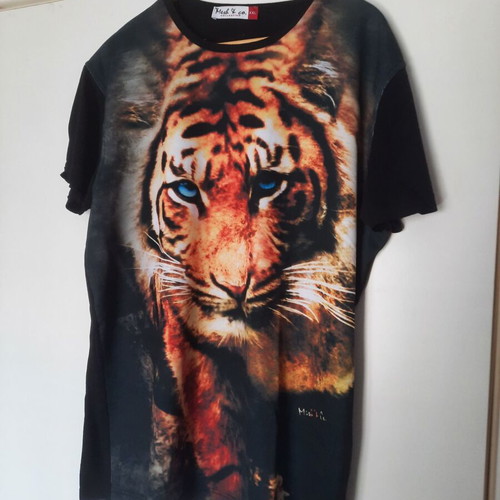 Mesh & Co Graphic T-Shirt Tiger XXL
