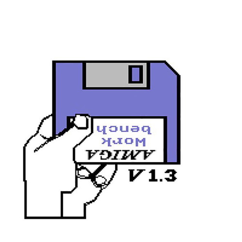 Amiga 3.5" floppy disks used, pack of 40 MF 2DD