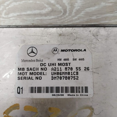 Bluetooth module 211 870 55 26 for Mercedes-Benz B-Class B 200 used