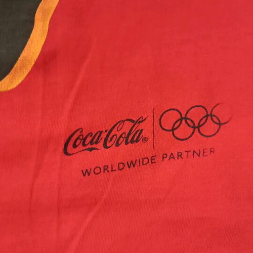 Coca Cola T-shirt new, London 2012 Olympic Games collectible