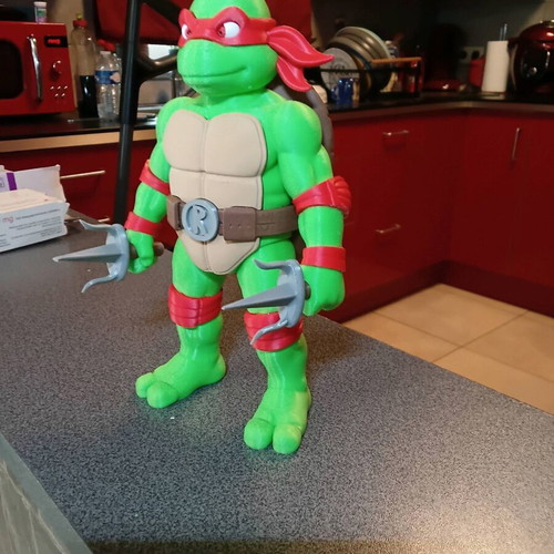 Raffaello figure 19 cm, 3D printed plastic