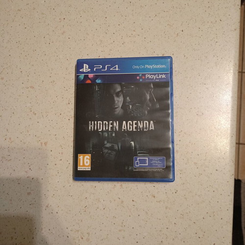 Hidden Agenda PS4 game like new